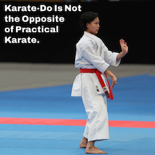 Karate-Do Is Not the Opposite of Practical Karate. image
